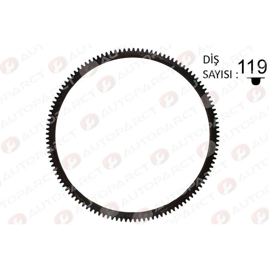 AUTOPARCT VOLANT DİŞLİSİ DACIA LOGAN 1.6 BENZİNLİ K7M 119 DİŞ