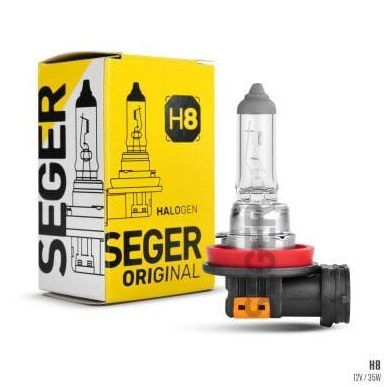 SEGER AMPUL H8 12V 35W PGJ19-1 STANDART YENİLEME 3.500K STANDART IŞIK