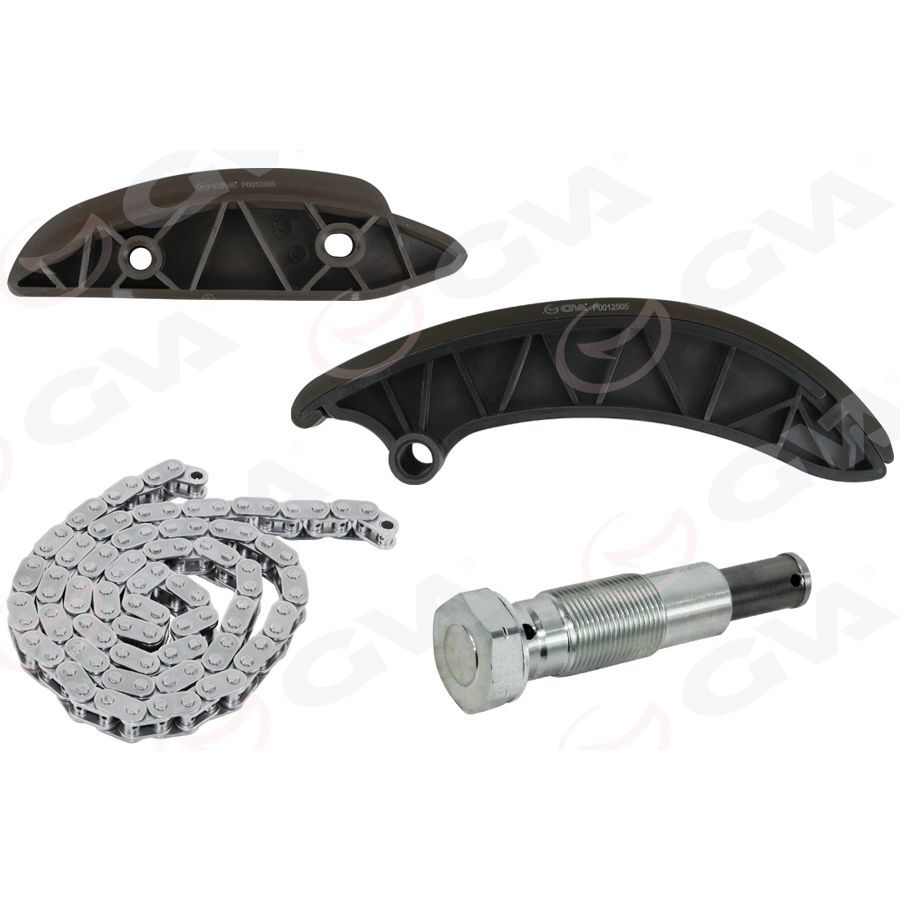 GVA EKSANTRIK ZINCIR SETI MERCEDES OM651 W204 W212 C218 X204 W639 B906 UZUN PALET (A0009936276)