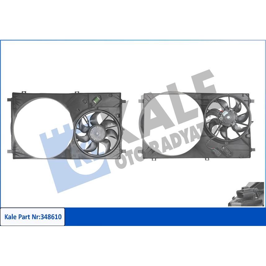 KALE RADYATOR RADYATOR FANI KOMPLE TRANSIT DAVLUMBAZLI PANTHER ENGINE (0130308505)