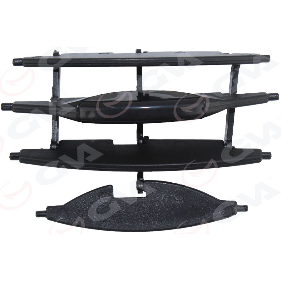 GVA KALORİFER HAVALANDIRMA MUZULU IZGARA ÖN PERDESİ ORTASI SİYAH CORSA D (13365420)