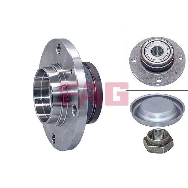 FAG ARKA TEKER PORYASI KOMPLE ABS Lİ PEUGEOT P206-P206 CC-P206 SW-P1007 02> CITROEN C2-C3 02> 4 BİJON (3326.64)