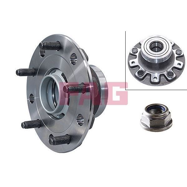 FAG ARKA TEKER PORYALI BİLYA TRANSIT 14> CUSTOM 12>KISA KASA ÖNDEN ÇEKER (1763850)