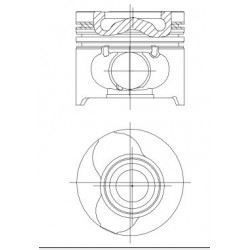 YENMAK MOTOR PİSTON SEGMAN 0.50 76.00 26PİM CLIO II-III KANGOO-MEGANE II-III SYMBOL II-III-SANDERO- LOGAN- JUKE 1.5DCI K9K (120A10282R)