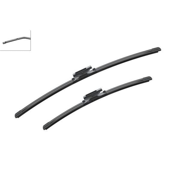 BOSCH SİLECEK SÜPÜRGESİ 60 45CM FLATBLADE-MUZ TİPİ RENAULT MEGANE II 02 (7701063733)