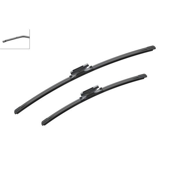 BOSCH SİLECEK SÜPÜRGESİ 60 45CM FLATBLADE-MUZ TİPİ RENAULT MEGANE II 02 (7701063733)