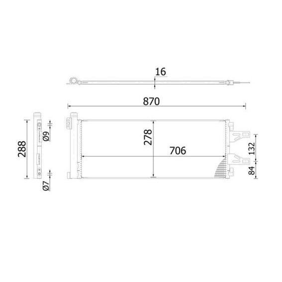 MAHLE A/C-KONDENSATOR FIAT DUCATO / PEUGEOT BOX
