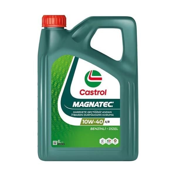 CASTROL MOTOR YAĞI MAGNATEC 10W40 A/B TU 4 LT (10W40)
