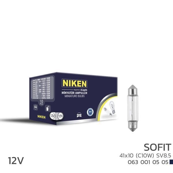 NIKEN NIKEN SOFIT AMPUL 10W 41X10 12V 10LU