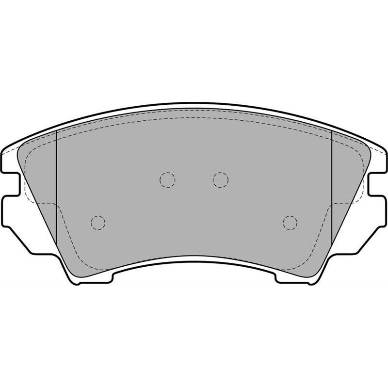 VALEO ÖN BALATA OPEL ASTRA J 12 14 INSIGNIA 08 11 ZAFIRA 11 SAAB 9.5 10 17 JANT GDB1783 (1605317)