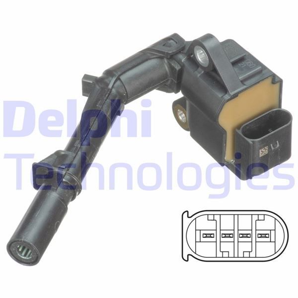 DELPHI ATESLEME BOBINI MERCEDES M133 M270 M274 W176 W205 C117 W212 W213 R172 (A2749061400)