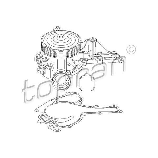 TOPRAN DEVIRDAIM POMPASI MERCEDES M272 W203 W204 CL203 C209 W211 W212 C207 R172 (A2722000401)