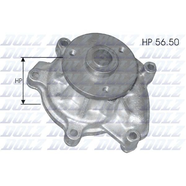 DOLZ DEVİRDAİM SU POMPASI DAIHATSU COPEN 1.3L K3-VE L881 06- / SIRION 1.0L 1.3L M300 M301 05- / TERIOS 1.3L K3-VE J211 06- / YRV 1.3L M200 01-07 / TOYOTA YARIS 1SZ-FE SCP10 99-05 3 DELIKLI FLANŞ (1610029116)