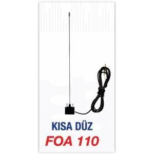 FLAS ANTEN OLUK ANTENİ KISA DÜZ ÜNİVERSAL