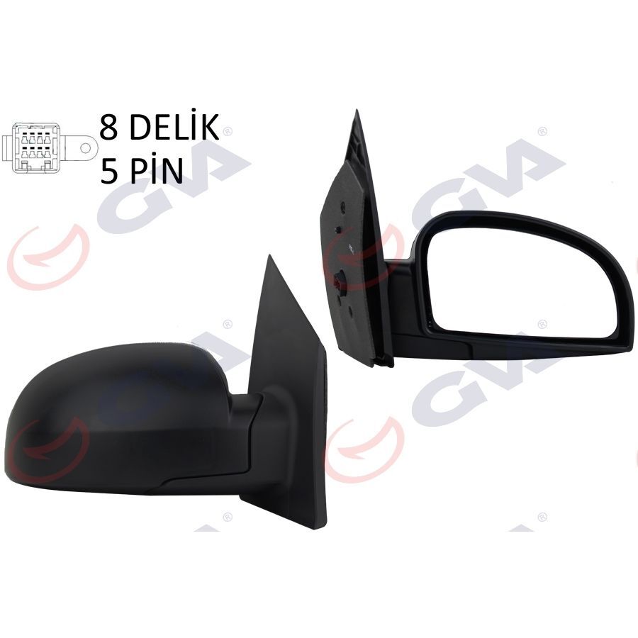 GVA DIŞ DİKİZ AYNASI SAĞ GETZ 02> ELEKTRİKLİ ISITMALI KONVEKS 5 FİŞ VM-452EHR (876201C310)