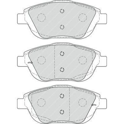 VALEO ÖN FREN BALATASI CORSA F 19> CROSSLAND 17> MOKKA 20> C3 II-III-AIRCROSS 09> C4 14> 208 19> 2008 19> DS3 15> 15 İNÇ 283MM (1617293780)