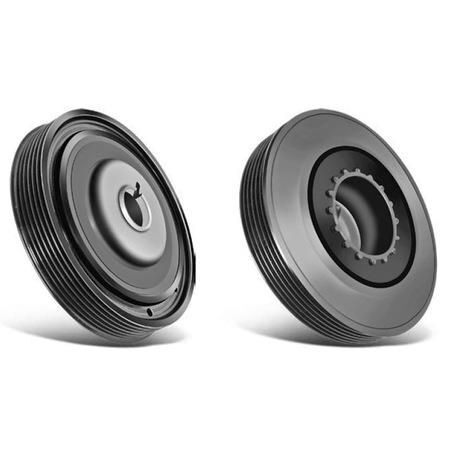 GROSSE KRANK KASNAĞI DOLGULU KAMALI 6 OLUK CLIO II-III-IV KANGOO-MEGANE II-III-IV TALISMAN SYMBOL II-III NISSAN QASHQAI II-PULSAR-JUKE DACIA DUSTER-SANDERO-LOGAN 1.4 1.5DCI 1.6 K4J-K9K-K4M (8200687605)