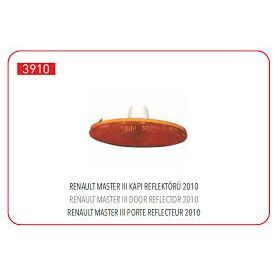 PLEKSAN ÇAMURLUK SİNYALİ RENAULT MASTER III 10> OPEL MOVANO B 10> KAPI REFLEKTÖRÜ (261B00001R)