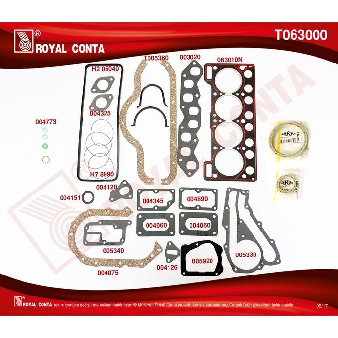 ROYAL MT TK CNT SKT KÇLİ R9 FAIRWAY-R21 OPTIMA R11 C2L
