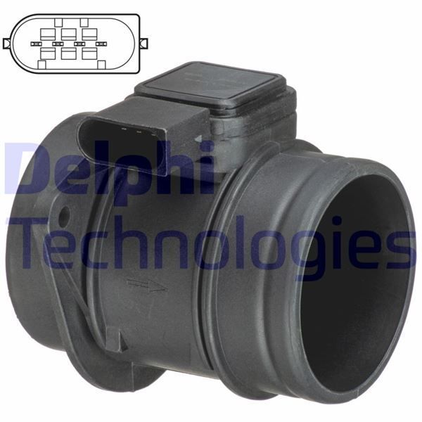 DELPHI HAVA AKIS METRE MERCEDES OM640 W169 W245 (A0000943348)