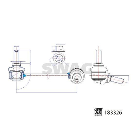 SWAG ASKI ROTU ÖN SAĞ G01/G02 (31356886036)