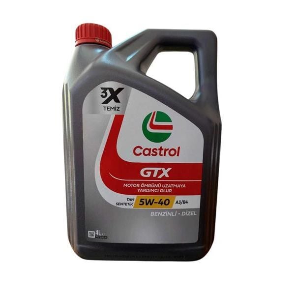CASTROL MOTOR YAGI 5W40 4LT KOLI:4 ADET (5W40)