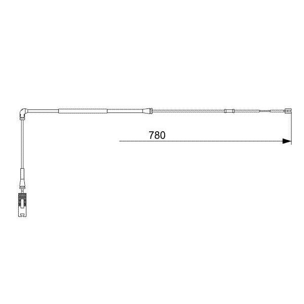 BOSCH BALATA FİŞİ ÖN R.R 3 VOGUE L322 02>12 (SEM000012)