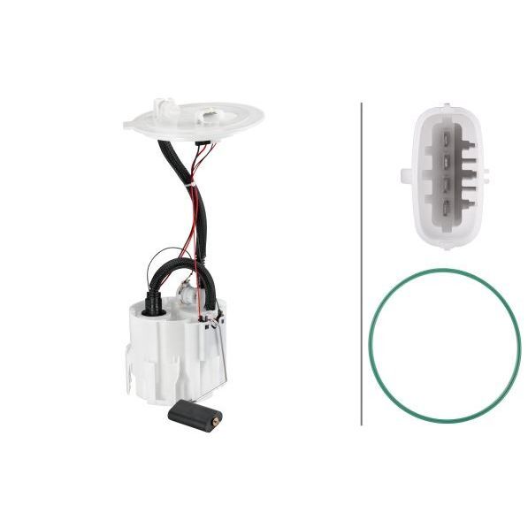 HELLA YAKIT DEPO POMPASI ŞAMANDIRASI KOMPLE ASTRA H 1.2-1.4-1.6-1.8 04 > XEL-XEP-XER-A16XER-A18XER (13119487)