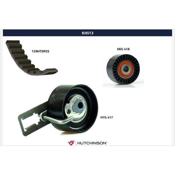 HUTCHINSON EKSANTRİK GERGİ KİTİ EURO5 139 DİŞ P107-206-207-307-BIPPER-C2-C3-NEMO-XSARA 1.4HDI FIESTA V-FUSION 1.4TDCI 02- (1608747680)