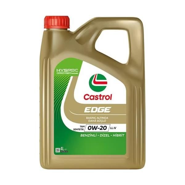 CASTROL MOTOR YAĞI EDGE 0W20 LL 4LT