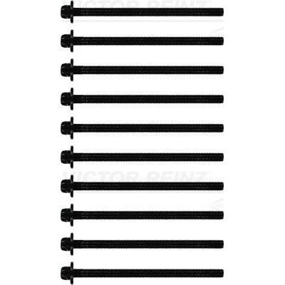 V REINZ SİLİNDİR KAPAK CİVATASI 10 ADET CORSA B-C-D ASTRA G-H MERİVA A-TIGRA A-B 1.0-1.2-1.4 XE-XEL-XEP (24454151)