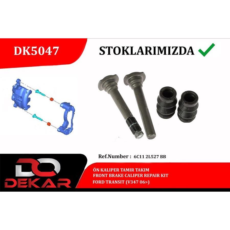 DEKAR ÖN KALİPER TAMİR TAKIM TRANSİT V347 06 (527.BB)