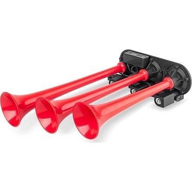 SEGER ÜÇ BORULU-MELODİLİ 12V DALİ-SAYDIRMALI ARAP KORNA-PLASTİK BORULU