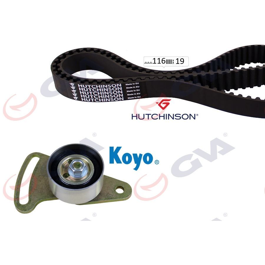 GVA EKSANTRİK GERGİ KİTİ 116X190 TRAFIC-MASTER-R21-CONCORD-SAFRANE-P505 2.0-2.0I J5R-J6R-J7R K025058XS (7701469822)
