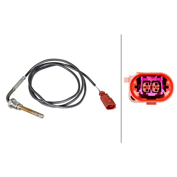 HELLA EGZOZ SICAKLIK SENSÖRÜ TOUAREG/Q7/CASA (059906088BN)