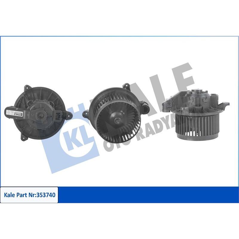 KALE RADYATOR KALORIFER MOTORU KOMPLE FORD B MAX 14 ECOSPORT KA 11 TRANSIT COURIER 14 ECOSPORT 17 1.5 -1.6 TDC I 1.0 ECOBOOST (811783)