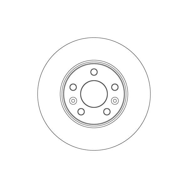 TRW ÖN FREN DİSKİ RENAULT MEGANE IV 15> TALISMAN 15> DIŞ ÇAP:296MM K:26MM Y:44MM 5 DELİK (402062000R)