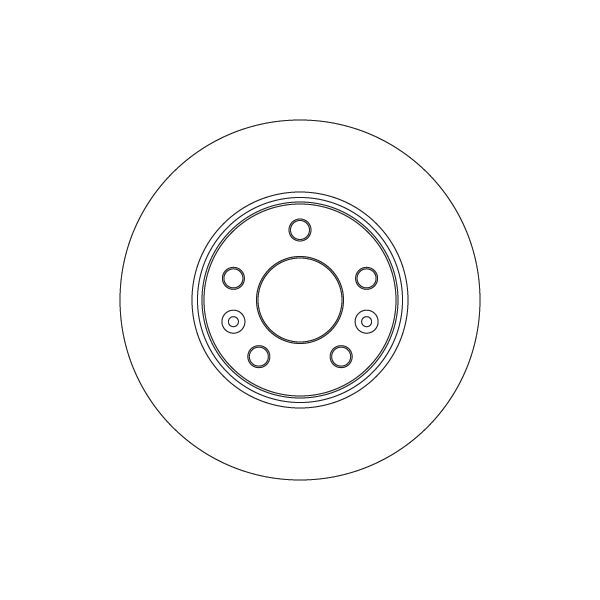 TRW ÖN FREN DİSKİ RENAULT MEGANE IV 15> TALISMAN 15> DIŞ ÇAP:296MM K:26MM Y:44MM 5 DELİK (402062000R)
