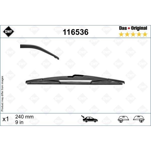 VALEO ARKA SİLECEK PEUGEOT P5008 16 RENAULT MEGANE IV-TALISMAN SWF X1 240 MM (1631823680)