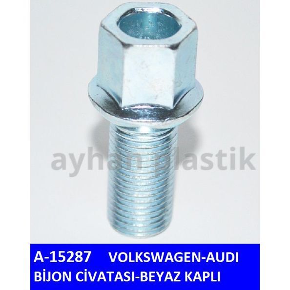 AYHAN BİJON CİVATASI VOLKSWAGEN-AUDI BEYAZ KAPLI