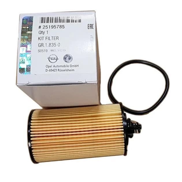 GM YAĞ FİLTRESİ MOKKA-ZAFIRA-CRUZE 1.4 NET-1.6 XER (25195775)