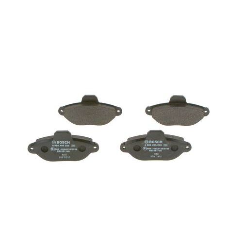 BOSCH ÖN BALATA PANDA 1.1 03 > 1.2 03 > PUNTO 1.2 99 >03 > SEICENTO 98-10 T 0986TB2225 (77362479)