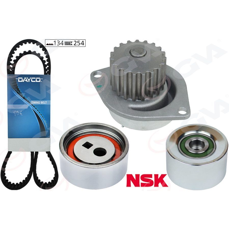 GVA EKSANTRİK GERGİ KİTİ 134X254 P106 II 1.6 96- TU5J4 -SAXO 1.6 96-03 TU5JP4 K015458XS (0831.L0)
