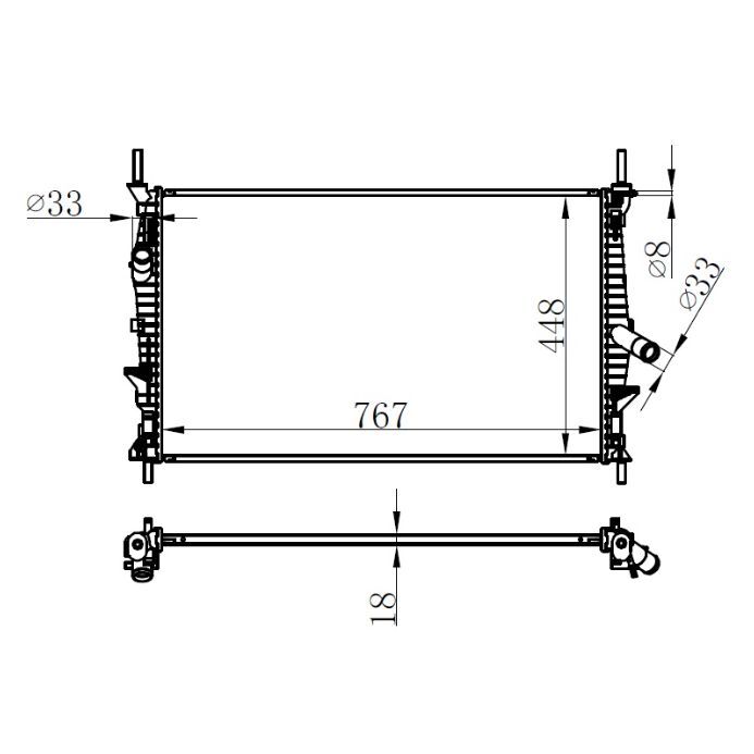 GVA MOTOR SU RADYATORU TRANSIT TUORNEO CUSTOM V362 V363 2.2TDCI 100PS 125PS 135PS 140PS 155PS 12 > BRAZI NG (1789645)