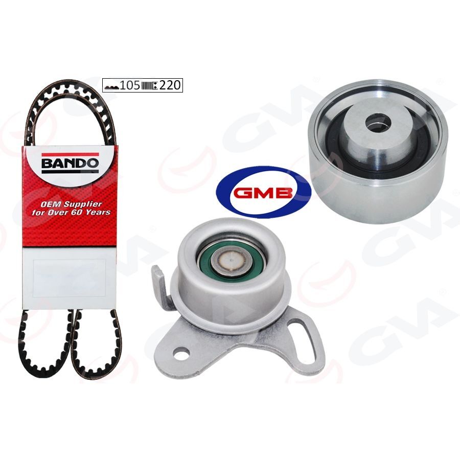 GVA TRİGER KAYIŞ SETİ HYUNDAI ACCENT ADMIRE ERA 1.5L G4EB 01-> 1.4L 1.6L G4ED G4EE 01-10 / GETZ 1.4L 06 -10 / MATRIX ELANTRA 1.6L 01-06 / KIA RIO 1.4L 1.6L 06-10 / CERATO 1.6L 04-07 1 KAYIŞ 2 RULMAN 1 (2431226001)