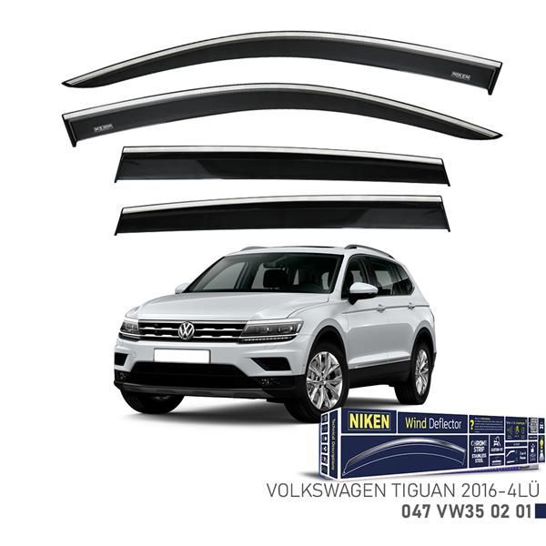 NIKEN KROMLU CAM RÜZGARLIĞI VW TIGUAN 2016- 4LÜ