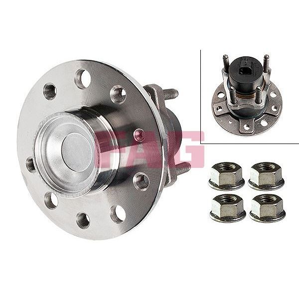 FAG ARKA TEKER PORYASI RULMANLI ASTRA G-VECTRA A-B-COMBO-MERIVA A-ZAFIRA A 140X78X65 5 BIJON ABS Lİ (1604002)