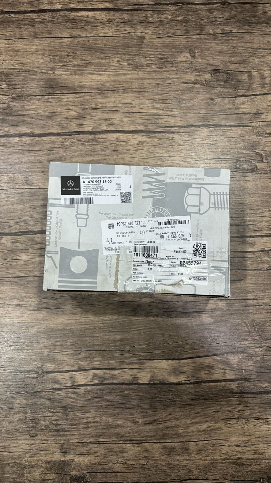 MERCEDES X CLASS OM699 ZİNCİR SETİ A4709931600