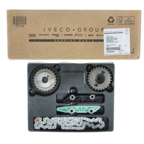IVECO EKSANTRİK ZİNCİR SETİ IVECO DAILY IV-V-VI 06 16 FIAT DUCATO 06 PSA BOXER-JUMPER 10 FUSO CANTER 12 F1C E5-E6-D 504294672 (504294672)