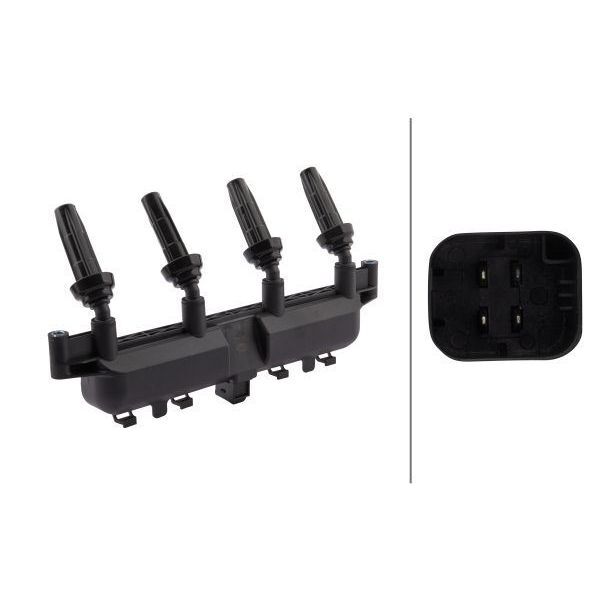 HELLA ATEŞLEME BOBİNİ BERLINGO-SAXO-XSARA-P106-P206-P306-P406-P1007-PARTNER 97 > 5970A9-597072-597074-9628158580-9628158580 (5970.72)